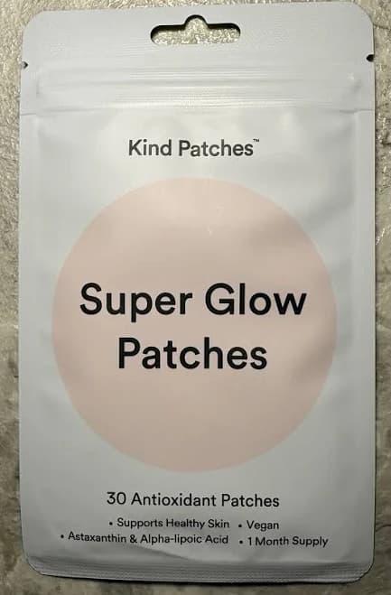Super Glow Kind Patches 30 Count Supports Healthy Skin Vegan 1 Month Supply