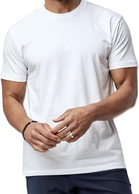 VTG 2003 NOS 5 Hanes Crew Neck T-shirts SZ M IRREGULAR White Weighs 5.5 To 5.8Oz | eBay