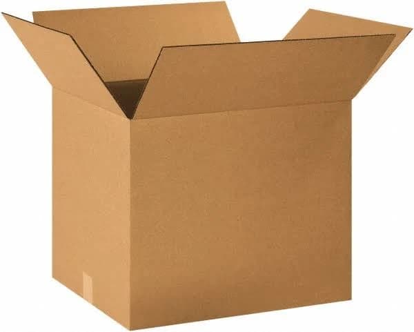 Made in USA | Corrugated Shipping Box | 20" Long, 16" Wide, 16" High | Part # | 812578005277