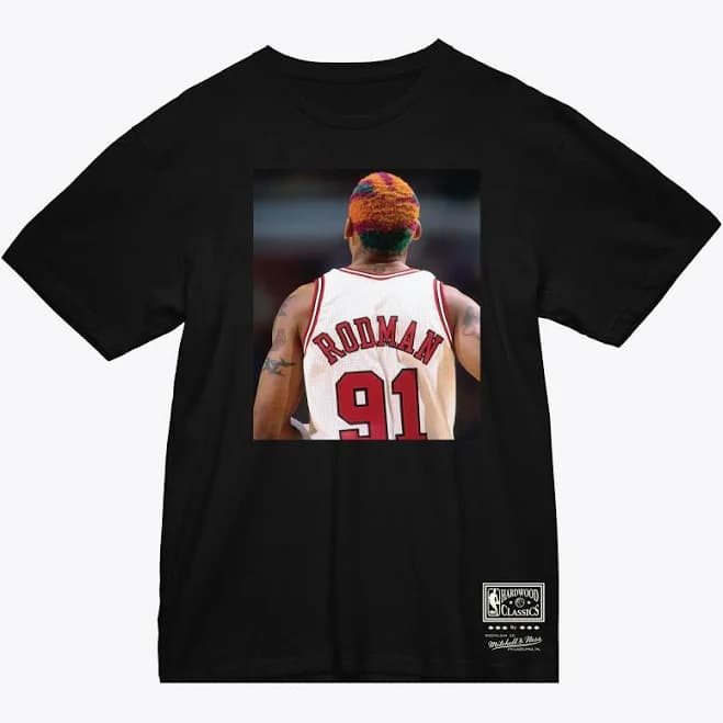 Dennis Rodman Chicago Bulls Retired Player T-Shirt