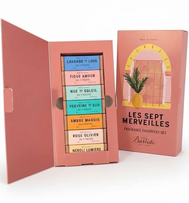 Bastide 7pc Discovery Set 2ml Mini Edt Fragrance Collection