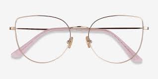 Imani Cat Eye Silver Glasses for Women | Eyebuydirect