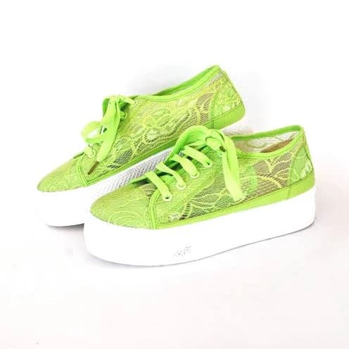 Y2k Lace Platform Chunky Sneakers