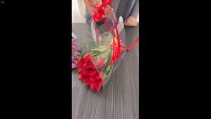Amazon.com: BBJ WRAPS Transparent Flower Bags For Bouquets PET Floral Gift Bags With Handle, Florist Supplies Packaging For Flower Shops On Valentine's Day, Mother's Day, Birthday Party(Triangle) : Health & Household