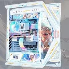 New Asus ROG GR701/ONE PIECE/Luffy Customized computer case white Fast delivery