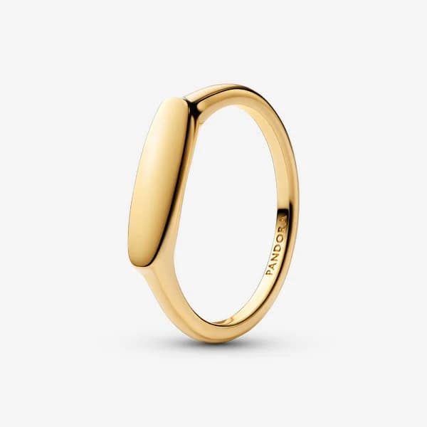 Pandora Engravable Bar Ring