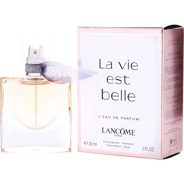 La Vie Est Belle For Women L'eau De Parfum Refillable Spray 1 Oz By Lancome