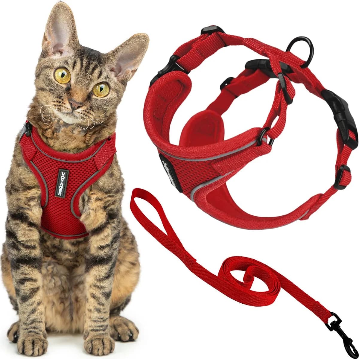 Best Pet Voyager Escape Proof Cat Harness and Leash Set