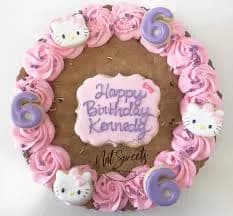 Hello Kitty Cookie Cake