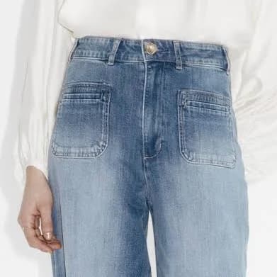 H&M Ladies Wide High Jeans