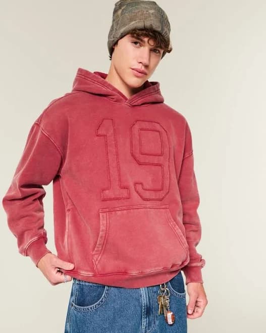Hollister Men's Boxy Hoodie