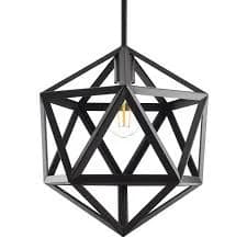 Vizerta Industrial Pendant Light with LED Bulb