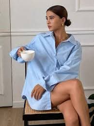 Livesso Women's Solid Color Loose Long Sleeve Turndown Collar Backless Tied Bow Blouse,Long Sleeve Tops,Fall Clothes | SHEIN