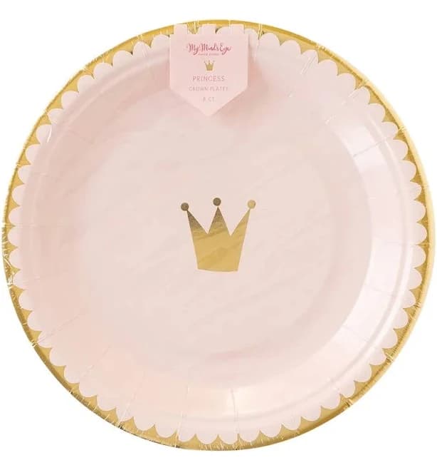 Princess Crown Plates