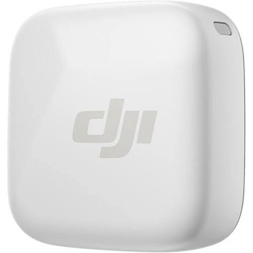 DJI Mic Mini Clip-On Transmitter with Built-In Microphone (2.4 GHz, Arctic White) *SPECIAL ORDER ONLY* - Mirrorless by Precision Camera and Video
