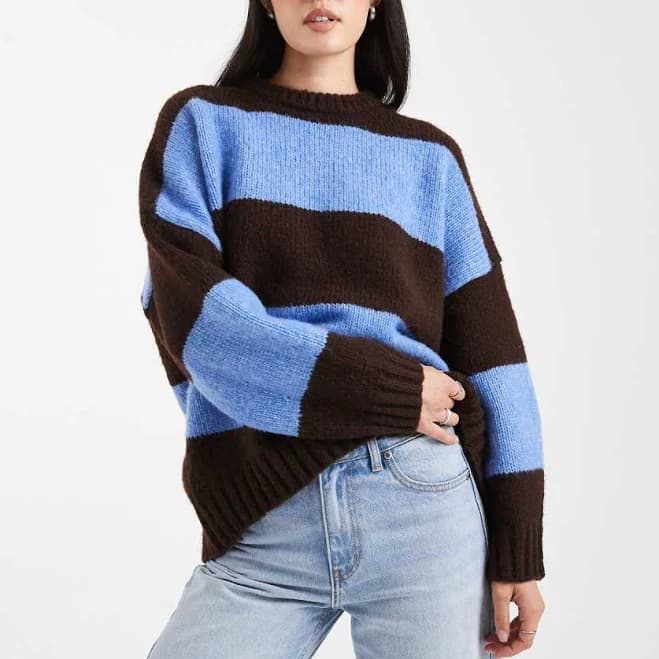 ASOS Oversized Striped Sweater