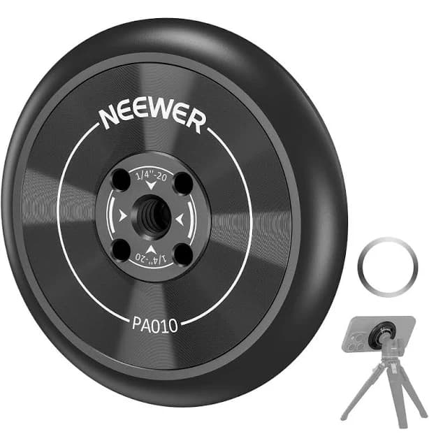Neewer PA010 Magnetic Phone Tripod Mount Adapter
