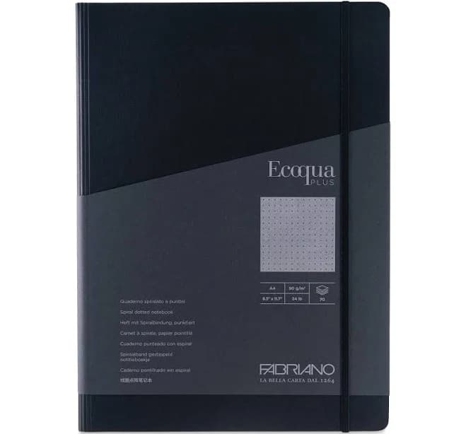 Fabriano Ecoqua Plus Glue-Bound Notebook