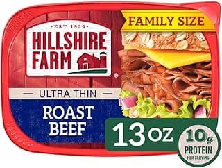 Ultra Thin Sliced Deli Lunch Meat, Roast Beef, 13 oz