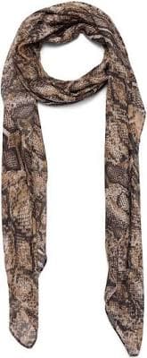 Time and Tru Women's Printed Square Scarf