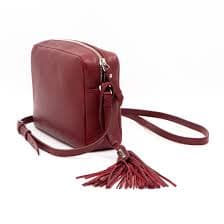 Saint Laurent YSL Monogram Lou Camera Bag Burgundy Leather – Queen Station