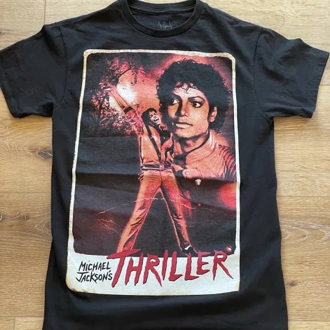 Michael Jackson Thriller Poster Graphic T-Shirt