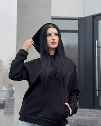 Ladies' Winter Hoodie – Perfect for Casual Looks, Winter, 8316-025 HC Купить дешево на Joom