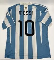 Lionel Messi #10 Argentina 2010/2011 ORIGINAL Adidas Rare Soccer Jersey