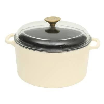 Sur La Table Kitchen Essentials Supper Club 5-Quart Enamel-Coated Cast Iron Dutch Oven Pot