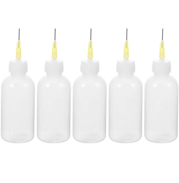5pcs Glaze Bottles Pottery Glaze Squeeze Bottles With Precision Tip