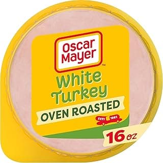 Oscar Mayer Oven Roasted White Sliced Turkey Deli Lunch Meat, 16 oz Package
