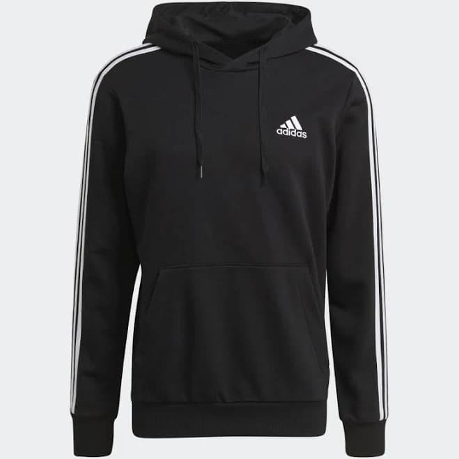 Men's adidas Essentials 3 Stripes French Terry Hoodie