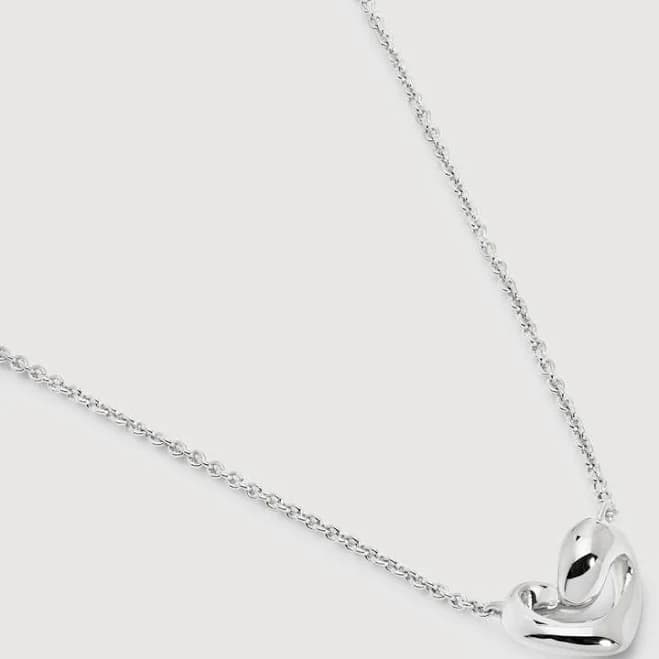 Monica Vinader Women's Sterling Silver Infinity Heart Chain Necklace