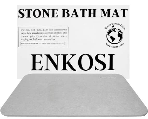 ENKOSI Stone Bath Mat