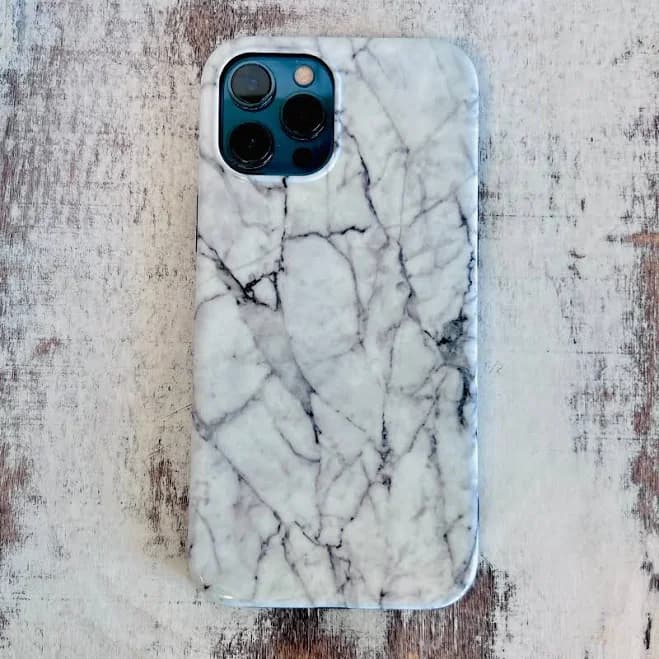 Fancy Bands Grey Marble Case for iPhone and iPhone 13 Pro Max