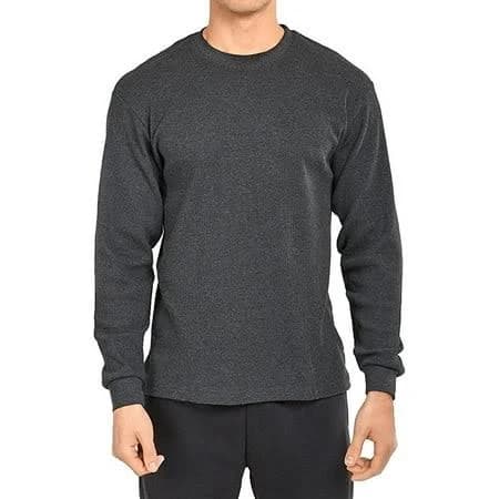 Top Pro Men's Classic Fit Waffle-Knit Heavy Thermal Shirt