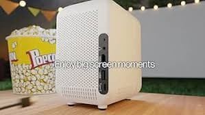 Amazon.com: HP projector CC180 The Ultimate Portable HD Smart Projector, hdmi, Motorized Focus, movies & tv, mini projector for iphone & android, outdoor,bedroom, smart tv : Electronics