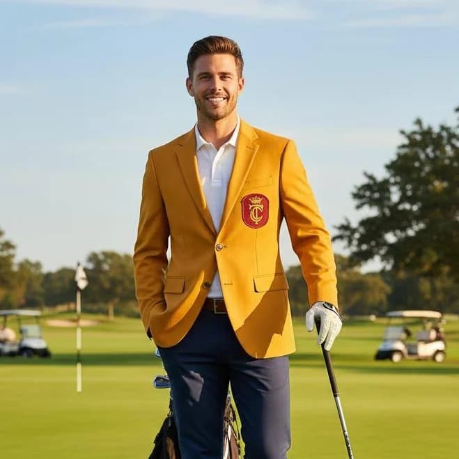 Vintage Blazer with British Crest Patch