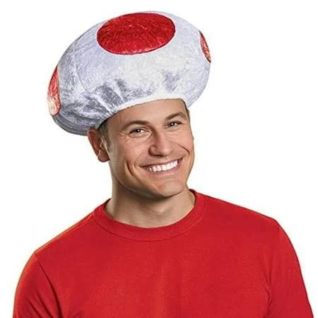 Super Mario Bros. Red Mushroom Hat