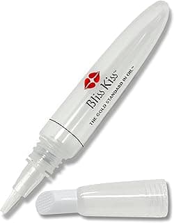 Bliss Kiss Refillable Cuticle Oil Pen for Nails - Empty 8 ml Squeeze Nail Oil Pen with brush applicator from 1-Pack