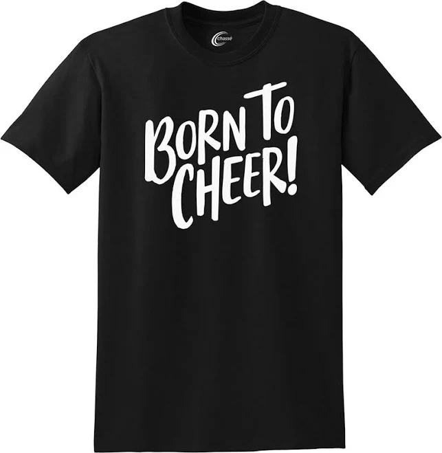 GK Elite Girls' Chasse Born to Cheer T-Shirt