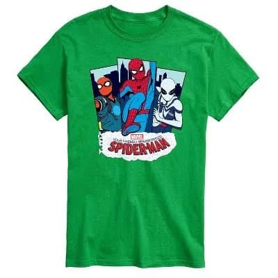 Marvel Men's Spider-Man Graphic T-Shirt