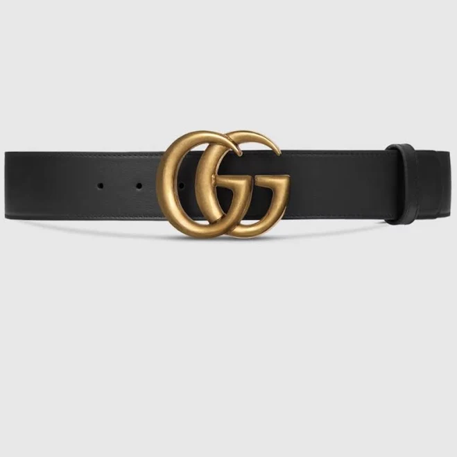 Gucci Gg Marmont Leather Belt Men