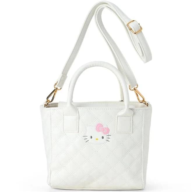 Hello Kitty Quilted 2-Way Mini Tote Bag