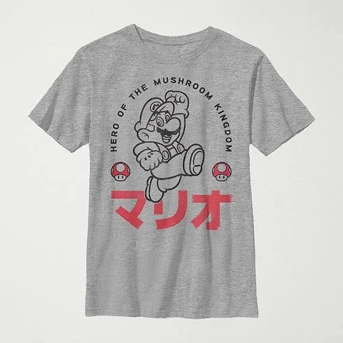 Nintendo Super Mario Graphic T-Shirt for Boys