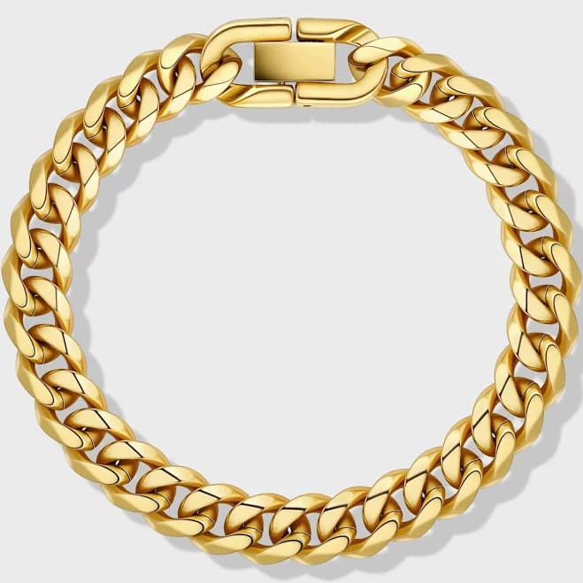 Cuban Link Silver Bracelet