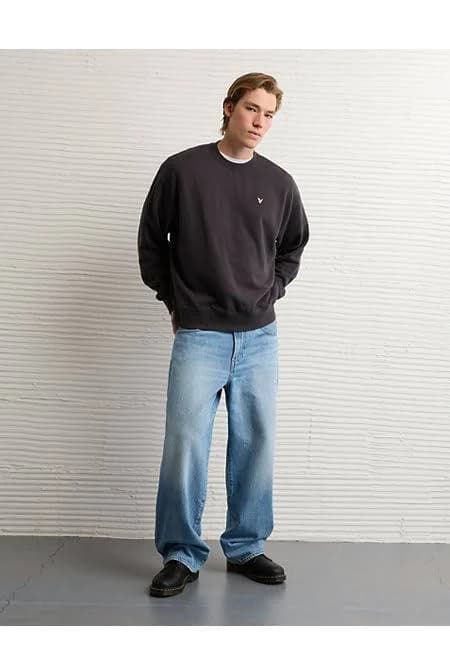 AE Men's Lightweight Crew Neck Sweatshirt