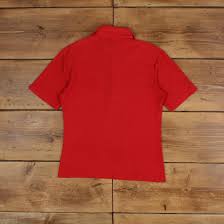 Vintage Polo Shirt T Shirt Medium USA Made Grand Slam Mesh Tennis Red Tee - Etsy