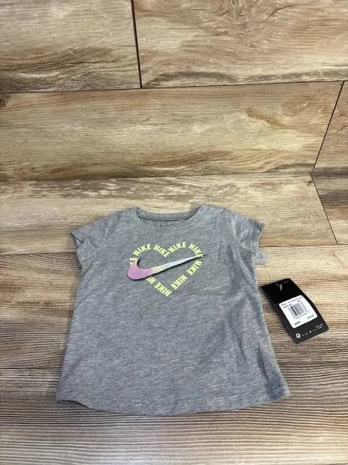 NEW Nike Shirt Grey sz 24m