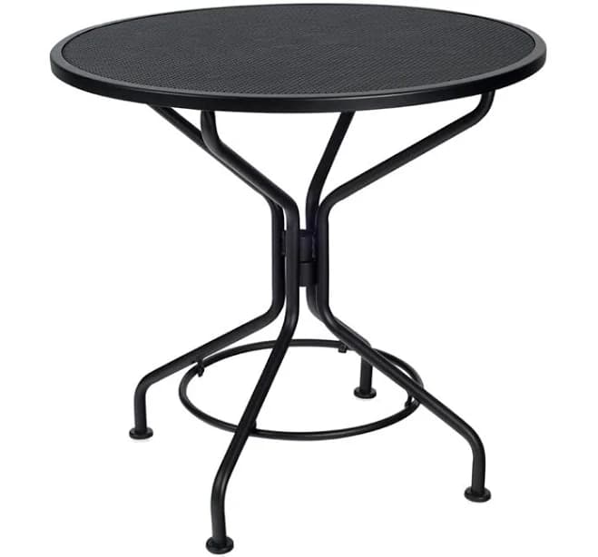 Woodard Cafe' Series 30 in Round Mesh Top Table